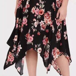 TORRID Challis Handkerchief Skirt Size 1